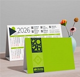 Календарь домик «Оптима» 2026, настольный, Минск